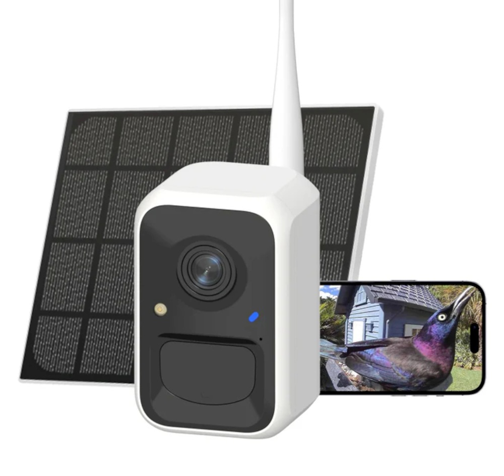 Birdfy Wildkamera zur Beobachtung & Solarpanel