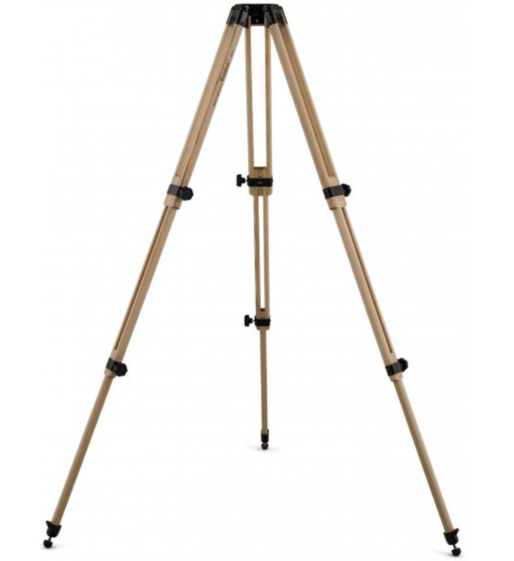 Berlebach Stativtechnik - Stativ Report 843 (max. Höhe 179 cm) - einfacher Beinauszug, hell