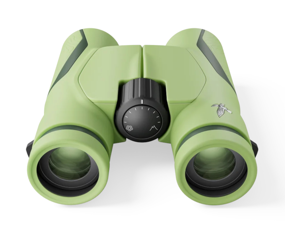 MY Junior Jungle Green Kinderfernglas, 7x28, Swarovski, liegend