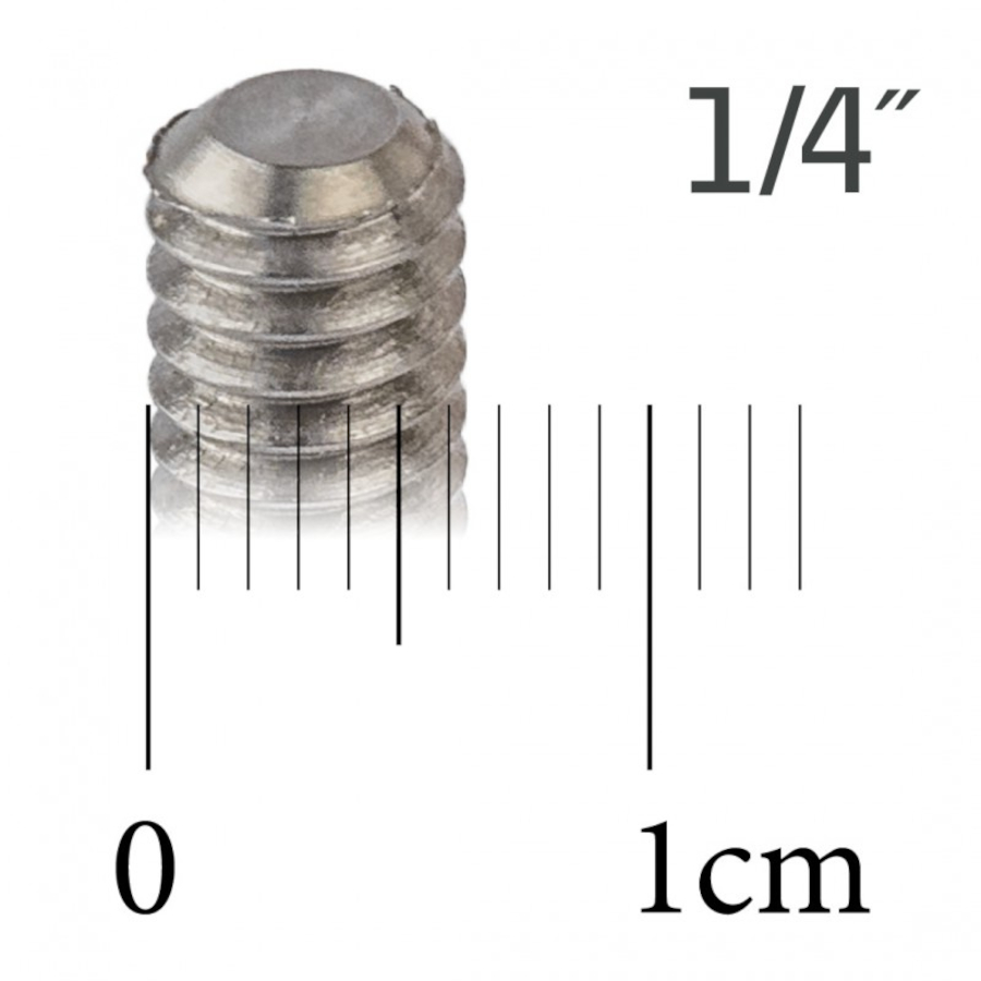 Autoscheibenstativ-Schraube Aufnahmeschraube Autoscheibenstativ, Berlebach