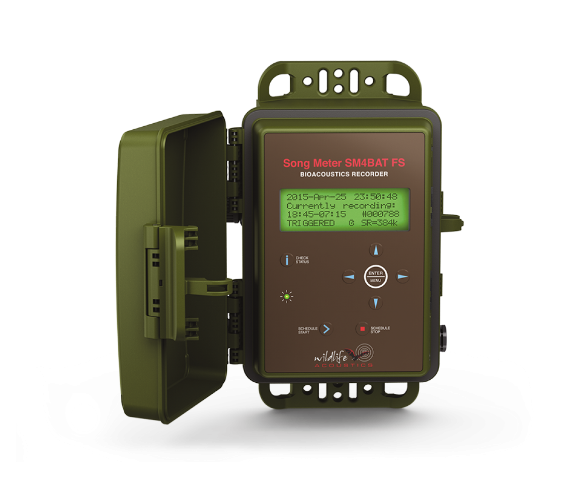 song-meter-sm4bat-fs-displayV7Ryntd4GNICx Wildlife Acoustics Song Meter SM4BAT FS ULTRASONIC RECORDER, Fledermausdetektor, geöffnet