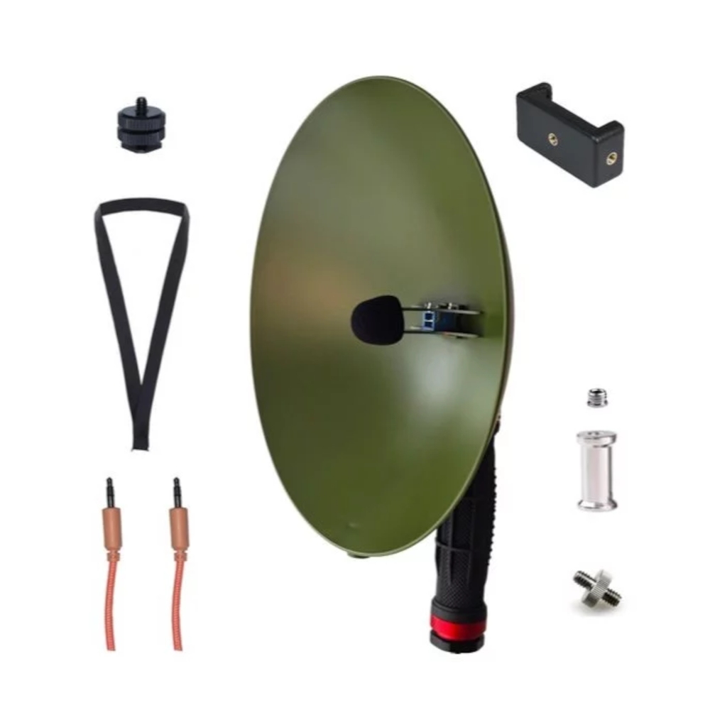 BirdFox Birdmic Pro Parabolic Dish - Lieferumfang