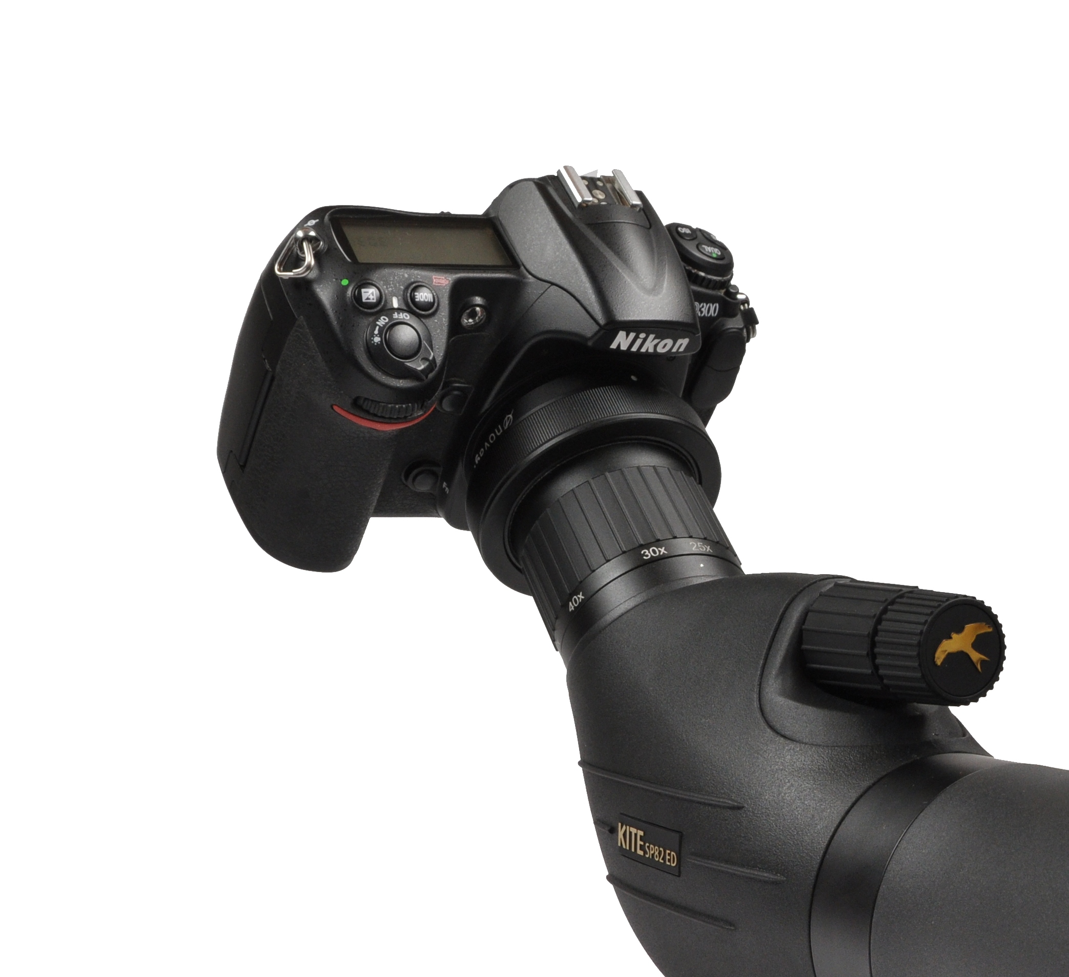 Novagrade Kameraadapter zur Montage von NIKON DSLR-Kameras an Spektive verschiedener Hersteller