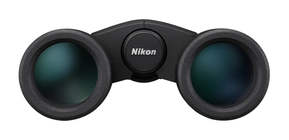 Monarch M7, Fernglas von NIKON, Einblick Objektivseits