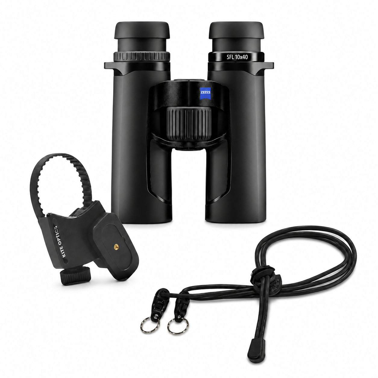 Carl Zeiss - SFL 10x40, Paket mit Zubehör
