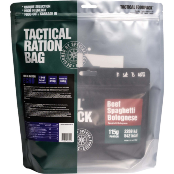 Tactical Food, 1-Tagesration Outdoornahrung Echo
