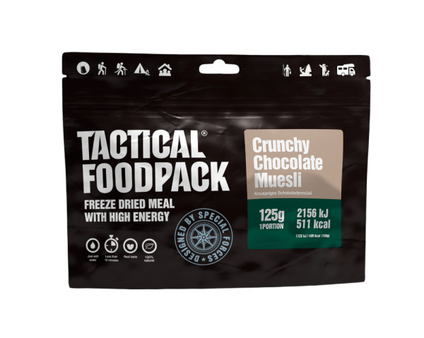 Gaiagames Tactical Foodpack, Knuspermüsli Schokolade