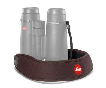 Leica Camera Neopren Fernglasgurt schokoladenbraun