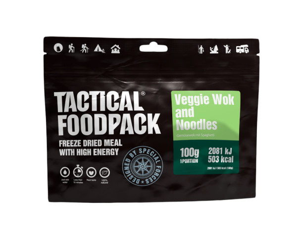 Gaiagames Tactical Foodpack, Gemüse Wok mit Nudeln