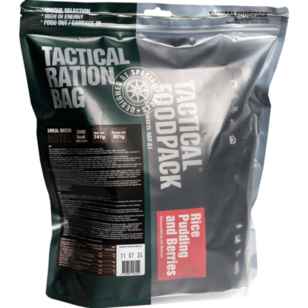 Tactical Foodpack, Outdoornahrung, 3-Mahlzeiten-Ration Hotel