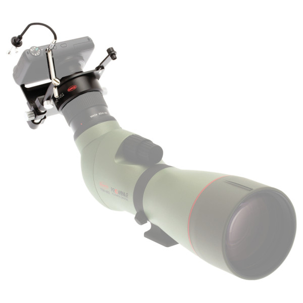 Kowa Optimed Kameraadapter, Kompaktkameras mit 3-5x optischem Zoom an Spektive, TSN-DA4.