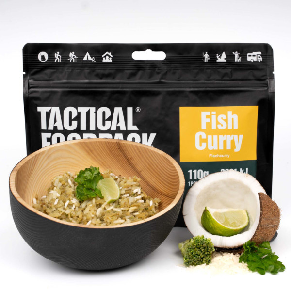 Gaiagames,Tactical Foodpack, Fischcurry