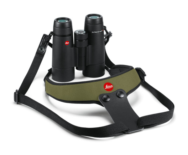 Leica Camera Neopren Fernglasgurt Sport olivgrün