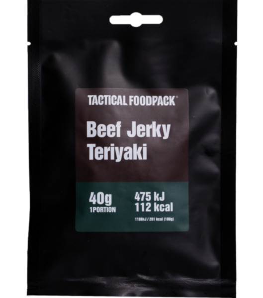 Gaiagames Tactical Foodpack, Rindfleisch Jerky Teriyaki