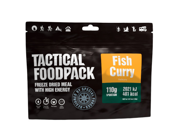 Gaiagames Tactical Foodpack, Fischcurry mit Reis