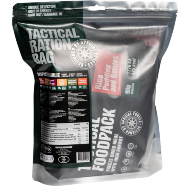 Tactical Foodpack, 2-Tagesration Charlie, Outdoornahrung