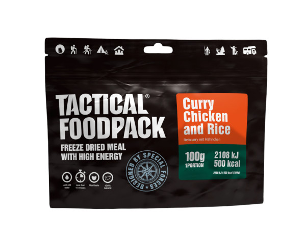 Gaiagames Tactical Foodpack, Curryhuhn mit Reis