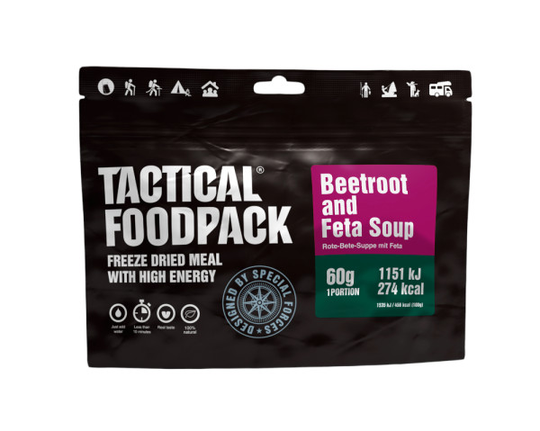 Gaiagames Tactical Foodpack, Rote Bete-Feta-Suppe