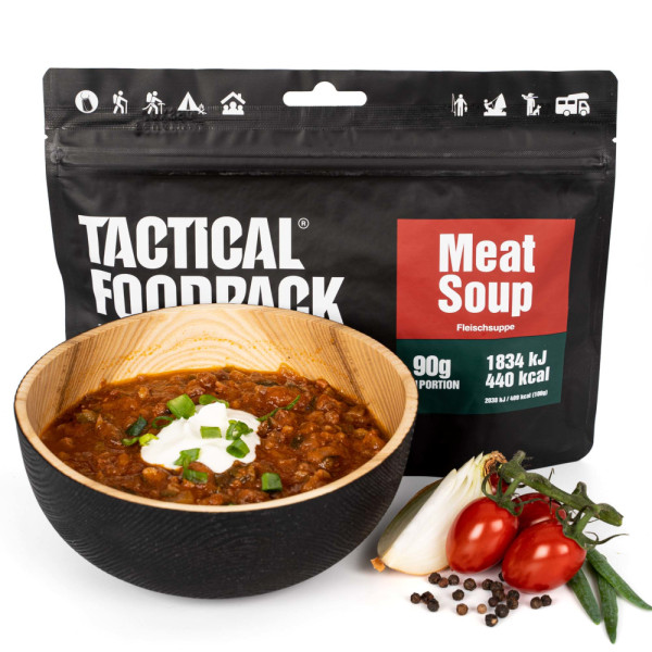 Gaiagames Tactical Foodpack, Fleischsuppe
