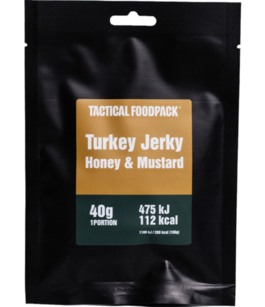 Gaiagames Tactical Foodpack, Truthahn Jerky mit Honig und Senf