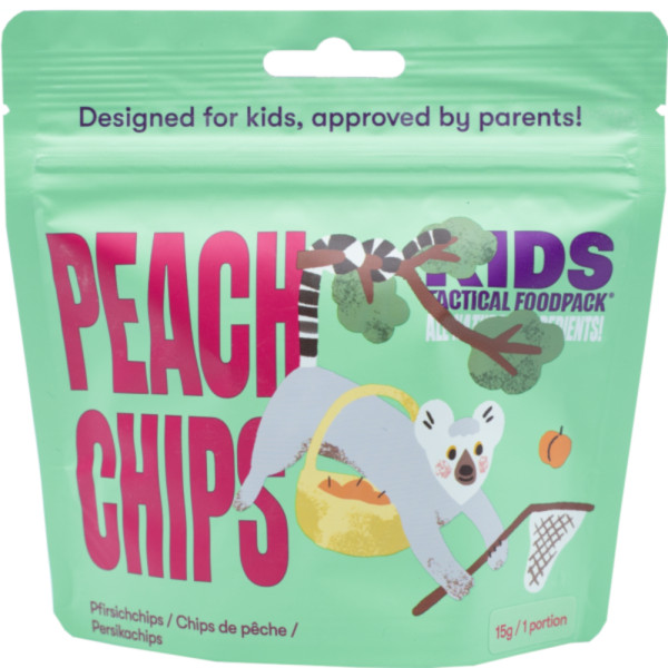 Gaiagames Tactical Foodpack Kids, Pfirsichchips
