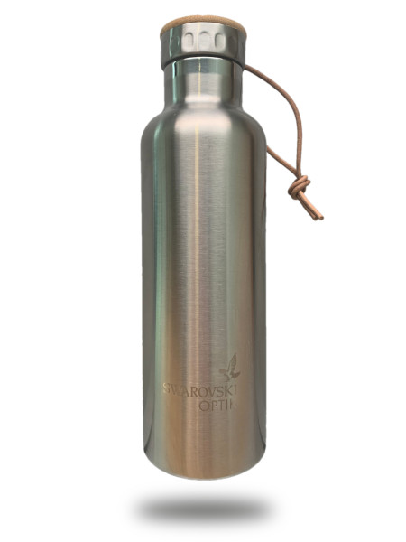 Swarovski Optik Wasser Flasche für den Outdoor-Einsatz WB, silber, 750 ml