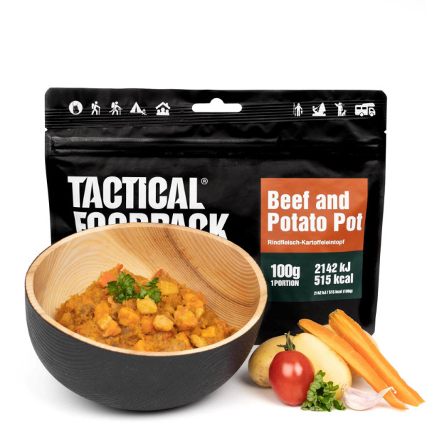 Gaiagames Tactical Foodpack, Rindfleisch-Kartoffeleintopf